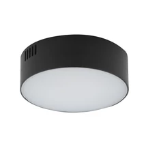 Nowodvorski LID ROUND mennyezet lámpa műanyag, fekete, fehér, LED, 4000K, 15W, 1300lm - TL-10415