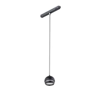 Nowodvorski LVM lámpafej mágneses sínrendszerhez fém, műanyag, fekete, fehér, LED, 5W, 4000K, 250Lm - 10653