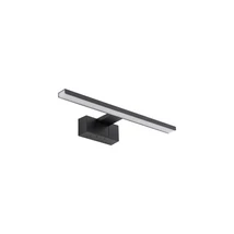 Nowodvorski CEZANNE fürdőszobai fali lámpa fém, fekete, LED, 4000K, 8W, 600lm, IP44 - TL-10676