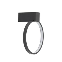 Nowodvorski CIRCOLO fali lámpa fém, fekete, LED, 3000K, 9W, 190lm - 10808