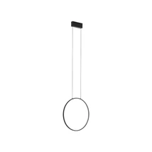 Nowodvorski CIRCOLO függeszték fém, fekete, LED, 3000K, 18W, 560lm - 10810