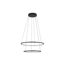 Nowodvorski CIRCOLO függeszték fém, fekete, LED, 3000K, 35W, 1200lm - 10814