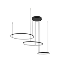 Nowodvorski CIRCOLO függeszték fém, fekete, LED, 3000K, 45W, 1600lm - 10817
