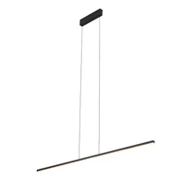 Nowodvorski BAR függeszték fém, műanyag, fekete, LED, 32W, 4000K, 1800Lm - 10848