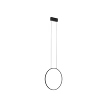 Nowodvorski CIRCOLO függeszték fém, fekete, LED, 4000K, 18W, 600lm - 10860