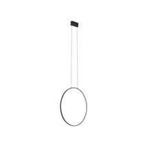 Nowodvorski CIRCOLO függeszték fém, fekete, LED, 4000K, 21W, 700lm - 10861