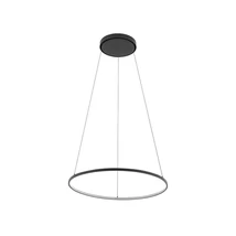 Nowodvorski CIRCOLO függeszték fém, fekete, LED, 4000K, 21W, 700lm - 10862