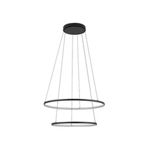 Nowodvorski CIRCOLO függeszték fém, fekete, LED, 4000K, 35W, 1300lm - 10864