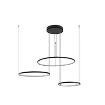 Nowodvorski CIRCOLO függeszték fém, fekete, LED, 4000K, 45W, 1800lm - 10867