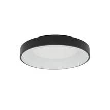 Nowodvorski NIKKI ROUND mennyezet lámpa fém, műanyag, fehér,fekete, LED, 48W, 3000K, 4000Lm - 11207