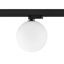 Nowodvorski SNOWBALL lámpafej 3 fázisú sínrendszerhez fém, üveg, műanyag, fekete, fehér, G9 - 11296