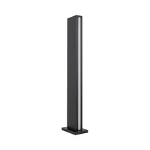 Nowodvorski SLIT kültéri állólámpa fém, műanyag, fekete, fehér, LED, 12W, 3000K, 600Lm, IP54 - 11376