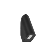 Nowodvorski CLINE kültéri fali lámpa fém, üveg, fekete, LED, 3W, 3000K, 130Lm, IP54 - 11377