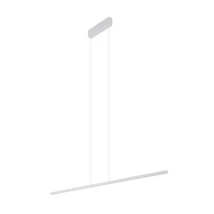 Nowodvorski BAR függeszték fém, műanyag, fehér, LED, 32W, 4000K, 2100Lm - 11582
