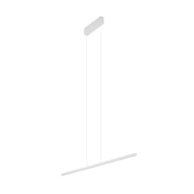 Nowodvorski BAR függeszték fém, műanyag, fehér, LED, 27W, 3000K, 1700Lm - 11583
