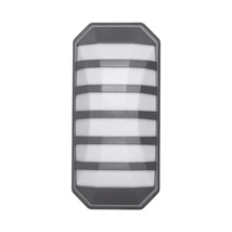 Prezent BOLLA kültéri fali lámpa műanyag, szürke, fehér, LED, 4000K, 20W, 1600lm, IP65 - 31656