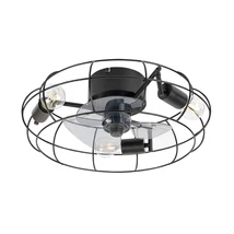 Rabalux CADMUS mennyezeti ventilátoros lámpa fém, fekete, E27 - Rabalux-71043