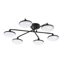 Rabalux MADI mennyezet lámpa fém, műanyag, fekete, fehér, LED, 3000K, 24W, 2350lm - 71063
