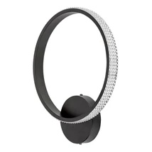 Rabalux GRETE fali lámpa fém, akrill, fekete, fehér, LED, 3000K, 15W, 1150lm - 71095