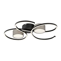 Rabalux SHIENA mennyezet lámpa fém, műanyag, fekete, szürke, LED, 4000K, 38W, 1880lm - Rabalux-71116