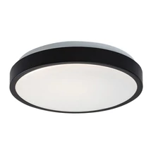 Rabalux SAMIRA fürdőszobai mennyezet lámpa műanyag, fekete, fehér, LED, 4000K, 18W, 1380lm, IP44 - 71252