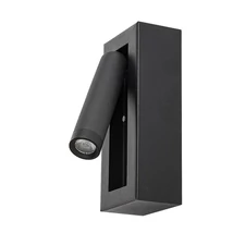 Rabalux GELLO fali lámpa fém, műanyag, fekete, áttetsző, LED, 4W, 210lm, 3000K - 71285
