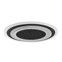 Rabalux TANELI2 mennyezet lámpa fém, akril, fekete, fehér, LED, 56W, 3050lm, 3000K-4000K-6000K - 71316