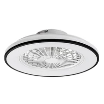 Rabalux DALFON2 mennyezeti ventilátoros lámpa fém, műanyag, fekete, fehér, LED, 48W, 2800lm, 3000K-6500K - 71331