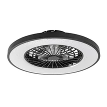Rabalux DALFON2 mennyezeti ventilátoros lámpa fém, műanyag, fekete, fehér, LED, 72W, 2100lm, 3000K-6500K - 71334