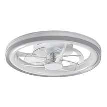 Rabalux FANRICIUS mennyezeti ventilátoros lámpa műanyag, ezüst, fehér, LED, 40W, 2200lm, 3000K-4000K-6000K - 71335