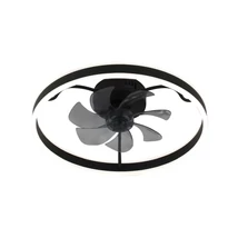 Rabalux FANFY mennyezeti ventilátoros lámpa fém, akril, fekete, fehér, LED, 40W, 2200lm, 3000K-4000K-6000K - 71337