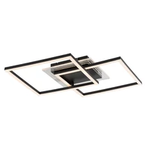 Rabalux OTTAVIA mennyezet lámpa fém, akril, fekete, fehér, LED, 28W, 3000K, 2300Lm - 71372