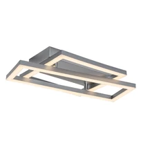 Rabalux ELLINOR mennyezet lámpa fém, műanyag, króm, fehér, LED, 24W, 3000K, 2300Lm - 71380