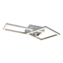 Rabalux ELLINOR mennyezet lámpa fém, műanyag, króm, fehér, LED, 24W, 3000K, 2020Lm - 71381