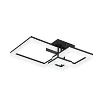 Rabalux AMILIA mennyezet lámpa fém, műanyag, fekete, fehér, LED, 22W, 3000-4000-6500K, 2070Lm - 71386