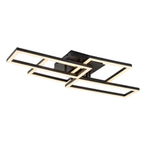 Rabalux DRUSUS mennyezet lámpa fém, műanyag, fekete, fehér, LED, 40W, 3000-6500K, 3050Lm - 71389