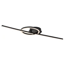 Rabalux TWISTERRA mennyezet lámpa fém, műanyag, fekete, fehér, LED, 24W, 4000K, 1800Lm - 71395
