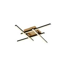 Rabalux DEMIR mennyezet lámpa fém, műanyag, fekete, arany, fehér, LED, 24W, 4000K, 1880Lm - 71398