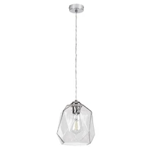 Rabalux SHIVANI függeszték fém, üveg, króm, áttetsző, E27 - Rabalux-72012