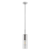 Rabalux ESTA függeszték fém, üveg, króm, áttetsző, E27 - 72048