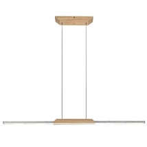 Rabalux TAMUR függeszték fém, fa, műanyag, fehér, LED, 4000K, 26W, 2250lm - Rabalux-72084