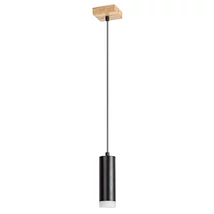 Rabalux TORAS függeszték fa, fém, fekete, GU10 - Rabalux-72121