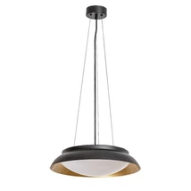 Rabalux HAFSA függeszték fém, műanyag, fekete, arany, fehér, LED, 3000K, 24W, 1250lm - 72134