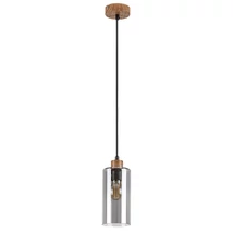 Rabalux TANNO függeszték fém, üveg, fa, áttetsző, E27 - Rabalux-72141