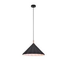 Rabalux LINAVO függeszték fém, filc, fekete, szürke, E27 - 72164