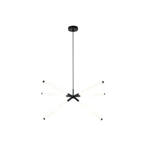 Rabalux NIVARO függeszték fém, akril, fekete, fehér, LED, 36W, 3000K, 3150Lm - 72168
