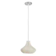 Rabalux TIANA függeszték fém, műanyag, króm, fehér, E14 - 72216