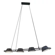 Rabalux ODISS függeszték fém, műanyag, fekete, fehér, LED, 3000K, 36W, 1850lm - 72218