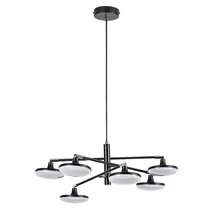 Rabalux MADI függeszték fém, műanyag, fekete, fehér, LED, 3000K, 24W, 2350lm - 72239