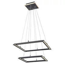 Rabalux SIDONA függeszték fém, műanyag, fekete, fehér, LED, 3000K, 48W, 2450lm - 72243